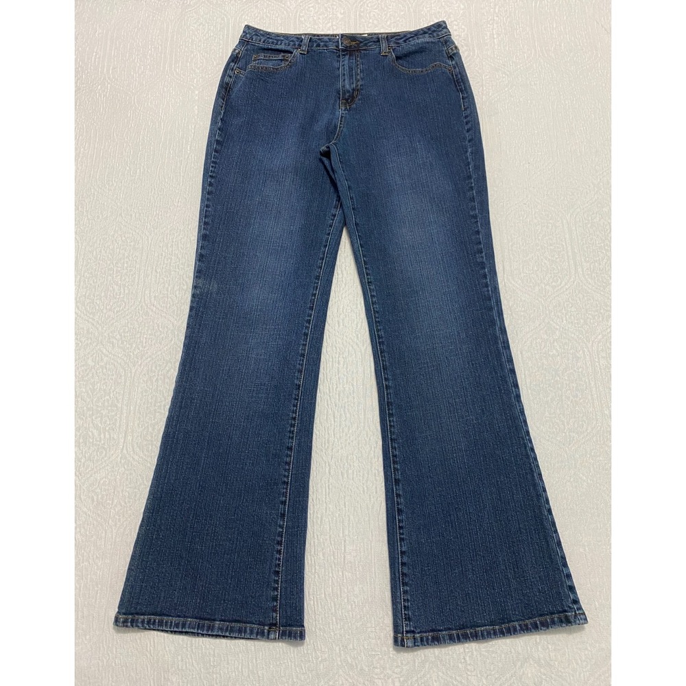 L.A. Blues Melrose Jeans 9 M Blue High Rise Boot Cut Stretch Denim Pants